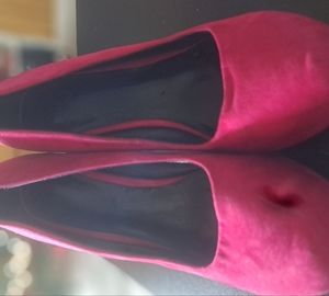 Micro Swayed pink heels